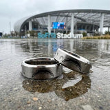 Los Angeles Chargers Ring | Silver | Customizable
