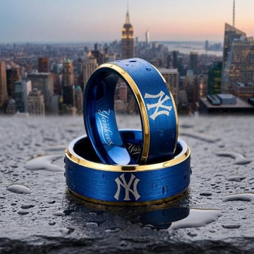 New York Yankees Ring | Blue & Gold | Customizable