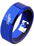 LA Dodgers Ring | Blue Wedding Ring | Sizes 6-13 #dodgers