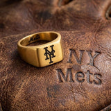 New York Mets Ring | Gold | Signet Ring