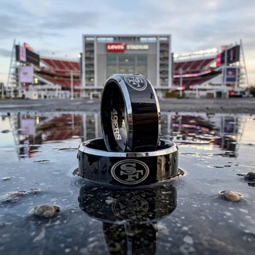 San Francisco 49ers Ring | Black & Silver