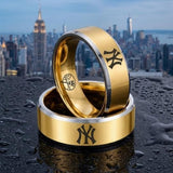 New York Yankees Ring | Gold & Silver | Customizable