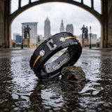 Cleveland Guardians Ring | Black & Gold | Customizable