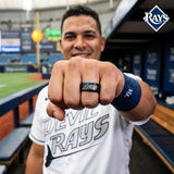 Tampa Bay Rays Ring | Black & Blue | Customizable