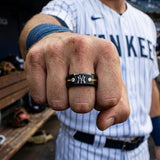 New York Yankees Ring | Black & Gold | Customizable