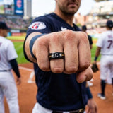 Cleveland Guardians Ring | Black & Gold | Customizable