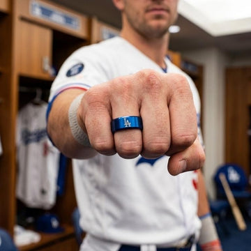 LA Dodgers Ring | Blue | Customizable