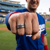 LA Dodgers Ring | Silver | Wedding Band