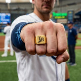 Tampa Bay Rays Ring | Gold Signet Ring | Customizable