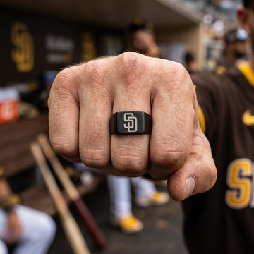 San Diego Padres Ring | Black |  Signet Ring