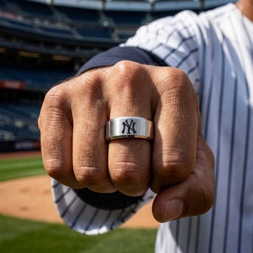 New York Yankees Ring | Silver | Customizable