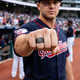 Cleveland Guardians Signet Ring | Black | Customizable