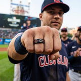 Cleveland Guardians Ring | Black & Red | Customizable