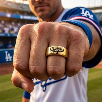LA Dodgers Ring | Gold | Wedding Band