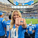 LA Chargers Ring | Blue & Gold | Customizable