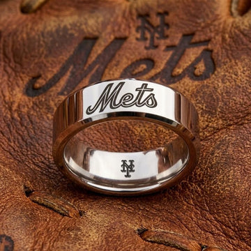 NY Mets Ring | Silver | Customizable