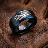 LA Dodgers Ring | Black & Blue | Customizable