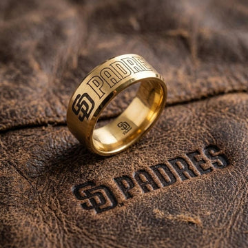 San Diego Padres Ring | Gold | Wedding Band
