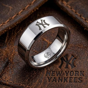 New York Yankees Ring | Silver | Customizable