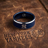 New York Yankees Ring | Blue & Silver | Customizable