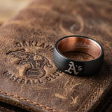 Oakland A's Ring | Black & Green | Customizable