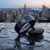 New York Yankees Ring | Black & Blue | Customizable