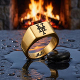 New York Mets Ring | Gold | Signet Ring