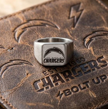 Chargers Signet Ring | Silver | Customizable