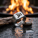 Tampa Bay Rays Ring | Silver Signet Ring | Customizable