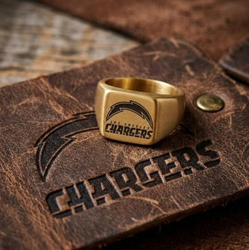 Chargers Signet Ring | Gold | Customizable