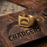 Chargers Signet Ring | Gold | Customizable