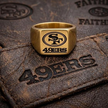 49ers Signet Ring | Gold | Customizable