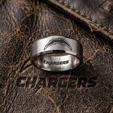 Los Angeles Chargers Ring | Silver | Customizable