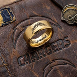 Los Angeles Chargers Ring | Gold | Customizable