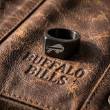 Buffalo Bills Ring | Black Signet Ring | Customizable