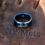NY Mets Ring | Blue & Silver | Customizable