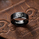 San Francisco 49ers Ring | Black & Silver