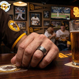San Diego Padres Ring | Silver | Wedding Band