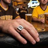 San Diego Padres Ring | Silver|  Signet Ring