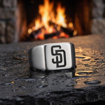 San Diego Padres Ring | Silver|  Signet Ring