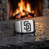 San Diego Padres Ring | Silver|  Signet Ring
