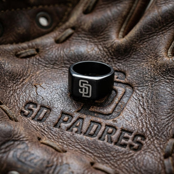 San Diego Padres Ring | Black |  Signet Ring