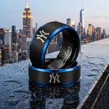 New York Yankees Ring | Black & Blue | Customizable