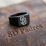 San Diego Padres Ring | Black |  Signet Ring