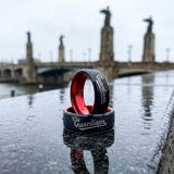 Cleveland Guardians Ring | Black & Red | Customizable