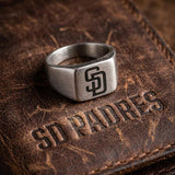 San Diego Padres Ring | Silver|  Signet Ring