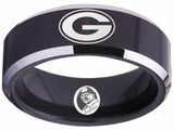 Green Bay Packers Ring Black Ring Vince Lombardi #packers #nfl