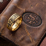 49ers Ring | Gold Wedding Ring | Sizes 6-13
