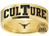 Texas Longhorns Ring | Matte Gold Ring | UT CULTURE Ring