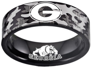 Georgia Bulldogs Ring Bulldogs Logo Ring Camo Camouflage #uga #bulldogs